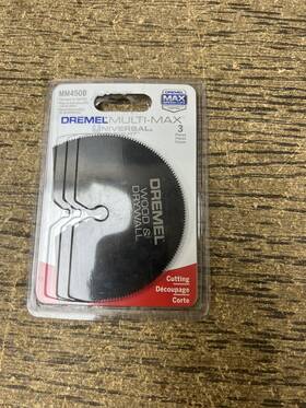 Mm450b Dremel Multi-max 3pc Wood And Drywall Blades