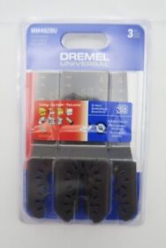 2615m483ba Dremel Universal Bi-metal 3 Piece Oscillating Blades For Cutting Mm482bu New