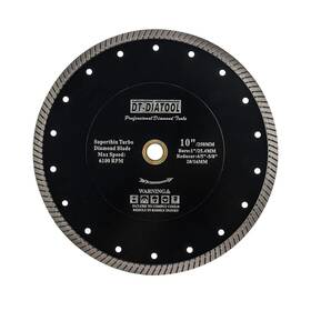 Dt136101025 Dt-diatool Diamond Saw Blade 10 Inch Porcelain Tile Cutting Disc Arbor 1 - 5/