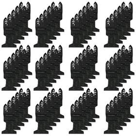 Xyjptz1-c Dtructiew 60pcs Oscillating Saw Blades Quick Release Multi Tool Kits Wood Plast