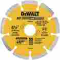 Dw4740 Dewalt 4-1 2 X 250 Extended Performance Segmented Blade New 028877588766