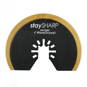 2070062 Eab Tool Stay Sharp Oscillating 3-inch Wood/drywall Blade