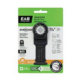 1071332 Eab Tool Company Inc Flush Cut Oscillating Blade Bi-metal 1-1/4- Inch -1071332