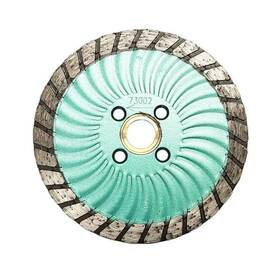 Ediamondtools 810064974946 4.5 Inch Dia. Diamond Turbo Wave Saw Blade For Granite Sandstone Marble