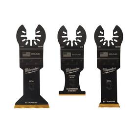 49109006 Electric Tool Corporation Open-lok Carbide Oscillating Blade Set Extreme Metal 3 Pk