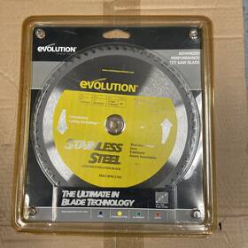S230tct-60cs Evolution 230mm X 60t 25.4mm Acciaio Inox Sega Circolare Lama -