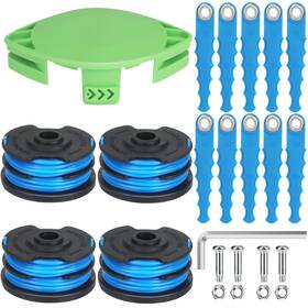 2900719 Eyoloty 710783022664 Polycarbonate Replacement Head Blades And Spool Compatible With Greenwo