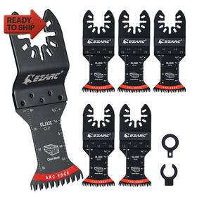 Ezarc 445016633645 Japanese Tooth Oscillating Saw Blade 5 Pcs Arc Edge Multitool Blad