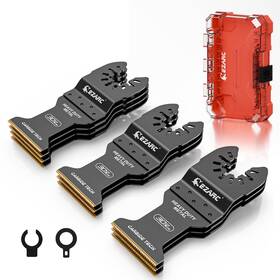 801113-801117 Ezarc Oscillating Saw Blades Carbide 10 Pack Hardened Metal Nails Bolts Quick
