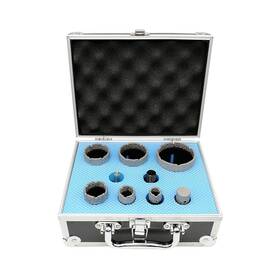 F965k4 Fachlich Diamond Drill Bit Set Tile Hole Saw Kit 3/4 Inch 1 1-3/8 1-3/4 2 2-1/2