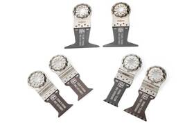 Fein 014586440378 Best Of E-cut Starlock Wood And Metal Saw Blade Set - 6-piece Kit For Precision