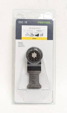 203333 Festool Hsb 50/35/j/osc/5 Wood Saw Blade Starlock #203333