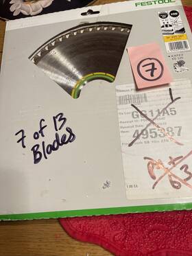N-495387 Festool Saw Blade - 7 Of 13 Listings Original Packaging