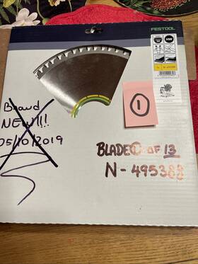 N-495388 Festool Saw Blade - 1 Of 13 Listings Original Packaging