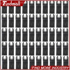760214 Findmall 50pcs 1-3/8 Inch Multi Tool Blades Oscillating For Wood And Metal