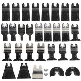 In3593070al Findmall Universal Quick Release Multitool Saw Blades For Wood Metal Drywall 31 Pack