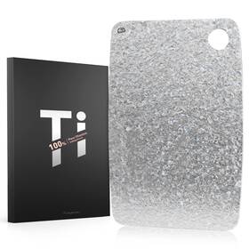Ti8x12 Fineyorker 100% Pure Titanium Cutting Board Epa-certified Antibacterial Boa