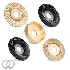 5mdmlp4in Firmoath 5 Pack Wood Carving Disc Set 4 Inch Angle Grinder With 5pack