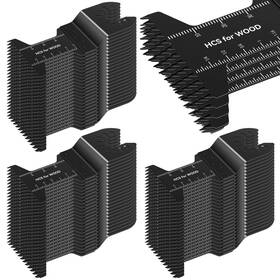 Forca 045872428750 Universal Oscillating Saw Blades 78pcs Multi Tool Kit With Japanese Tooth Fo