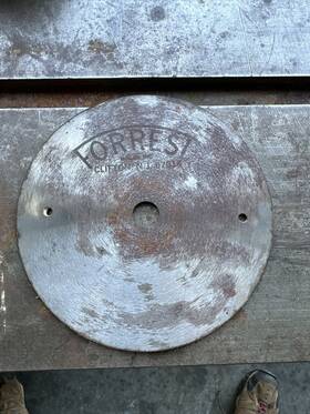 St-06 Forrest Blade Stiffener 6 Inch X 5/8 Bore