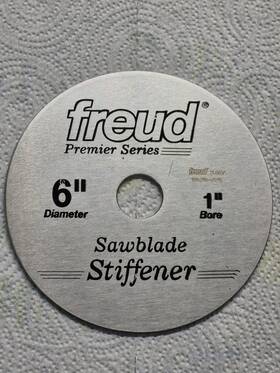 Cds003 Freud 008925007272 Saw Blade Stabilizer/stiffener 1 Inch Arbor 6 Dia.