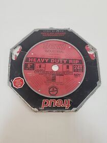 Lm72r008 Freud 8inch Heavy Duty 24t Rip Saw Blade With Perma Shield Coating