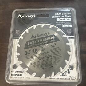 A05318x Freud Avanti / 5-3/8 Inch X 18-tooth Fast Framing Circular Saw Blade