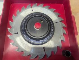 Ad800 Freud Adjustable Dado Blade With Dial 8 Inch Diameter 24 Teeth 3/4 Arbor