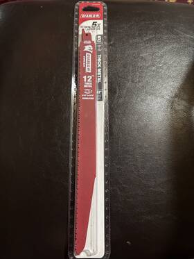 Ds1214bgp5 Freud-diablo Ds12088fd Demo Demon 12 Inch 8/14 Tpi Full Body 5 Pack