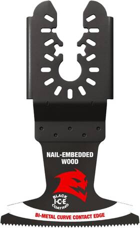 Dou250bw3 Freud Diablo Demo Demon Universal Fit Bi-metal Oscillating Tool Blade For Nail-embedde