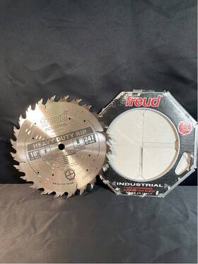 Lm72m010 Freud High-performance Laser Cut 24t Heavy Duty Flat Rip Saw Blade