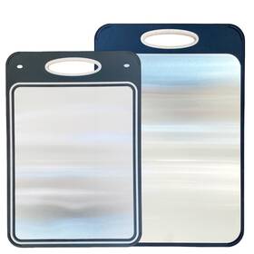 Fzk-cb-2025 Frezonika 2 Packs Double Sided Steel Cutting Boards Sizes 16 Inch 11 And 14 X9.6 Sta