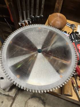 L1b351 Fs Tool Saw Blade For Non-ferrous Metals 350 Mm X 100t 25 Bore