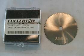 Zs24502000015286n Fullerton 2 Inch X .0312 1/4 60t Solid Carbide Saw Blade 60 Teeth Usa