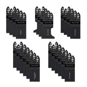 86220000 Galax Pro 24pcs Oscillating Saw Blades Professional Universal Titanium Multi Tool Blad