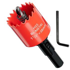 Garhwal 715748271963 1-1/2 Inch Bi-metal Hole Saw Drill Bits - Versatile And Durable Cutter Fo