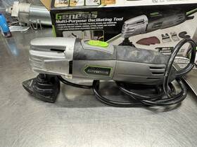Genesis 313045137137 Oscillating Tool Multipurpose Sander Saw Cutter Corded 1.5 Amp Only