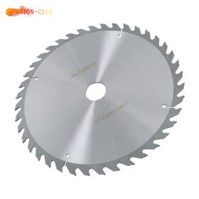 Icc3371772 Genrics Heavy-duty 10 Inch 30mm 40t Carbide Saw Blade For Wood And Metal Silver Finish