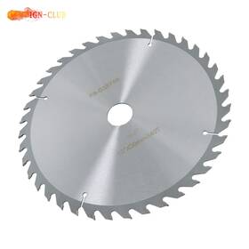 Icc3371946 Genrics Heavy-duty 10 Inch 30mm 80t Carbide Saw Blade For Wood And Metal Silver Finish