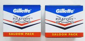 Gillette 987176212498 2 Packs Wilkinson Sword Double Edge Safety Razor Blades 100 Pcs