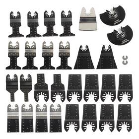 Gt5589220 Globalmart-top 31 Pack Universal Quick Release Multitool Oscillating Saw Blades For Wood Metal