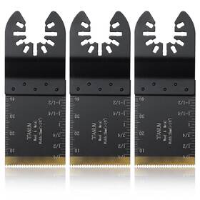 Ht0165-fba Gold Deer 3pcs Carbide Oscillating Saw Blades Multitool Universal Multi Too