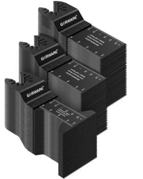 Gorware 736385495505 100pcs Oscillating Tool Blades Wood Plastic Universal Qui