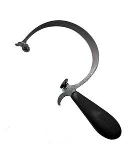 Greenlion 730792721028 Jewelers Saw Frame 4.25 Inch Deep Black Handle