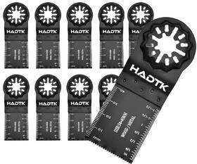 Hadtk 727636822225 Multitool Replacement Blades 10 Pcs Oscillating Tool Saw Fast Smooth
