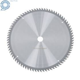 Hp116265 Happy19star Professional 12 Inch 25.44mm 80t Tct Saw Blade - Multi-purpose Cutting Tool Silver