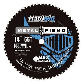 8217 Hardwin 14‘ ’ 14-inch Metal Cutting Saw Blade No Heat Low Sparks 66-tooth Cer... Fas