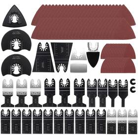 642195 Hariendny 112pcs Oscillating Tool Blades Saw Titanium Multitool Bla