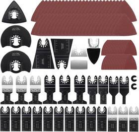 Hariendny-642195 1us 642195 1 Fz2xtmiw 112pcs Oscillating Tool Blades Saw Titanium Multitool