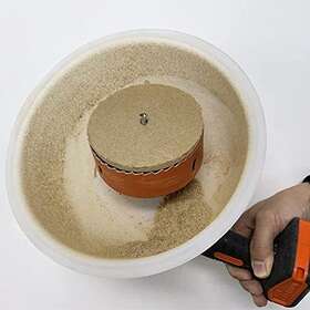 Heebabeys 764256869889 Hole Saw Accessories Drill Dust Bowl Overhead Drilling Cover Collector